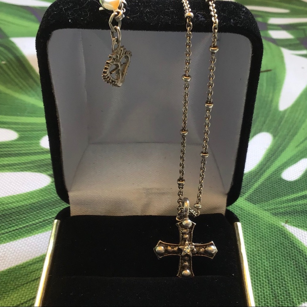 VIRGINS SAINTS & ANGELS “VSA”  Necklace with Cross